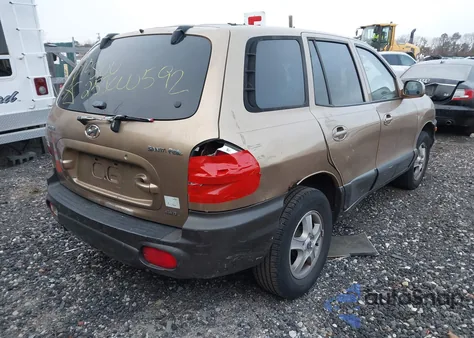 2001 Hyundai Santa Fe 2.7L V6 Gls/2.7L V6 Lx из США, поврежденный, VIN KM8SC83D31U111709